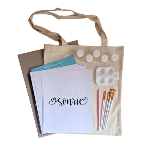 Kit «Pinta tu tote bag»